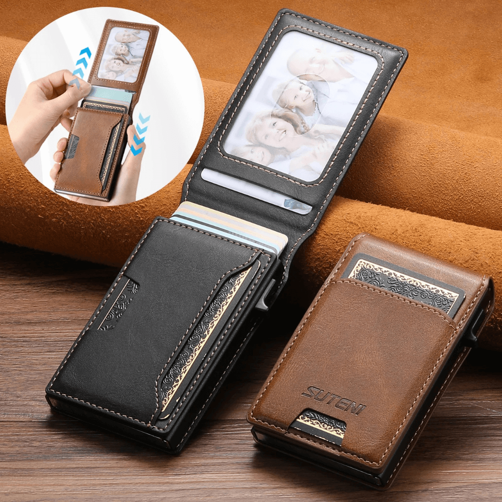 Tactical Classic™ RFID Wallet — Elegant. Tough.