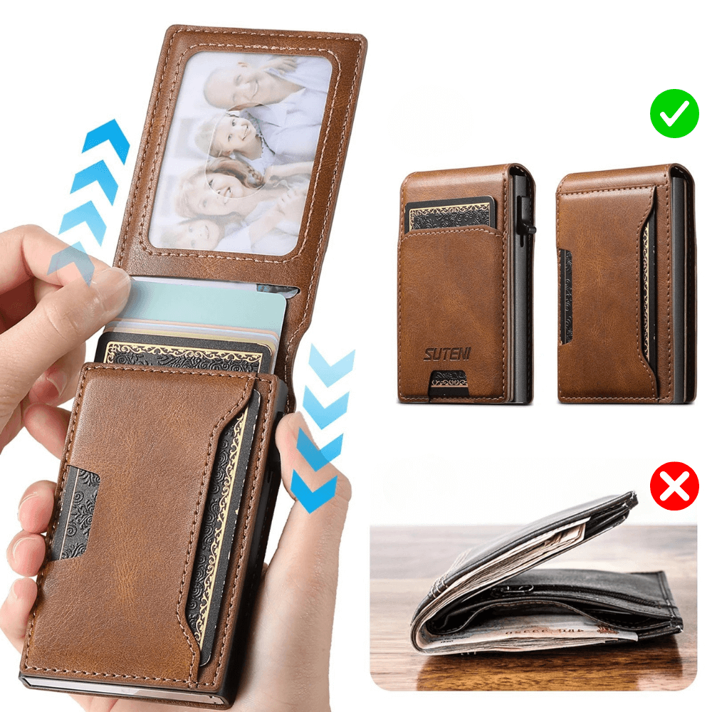 Tactical Classic™ RFID Wallet — Elegant. Tough.