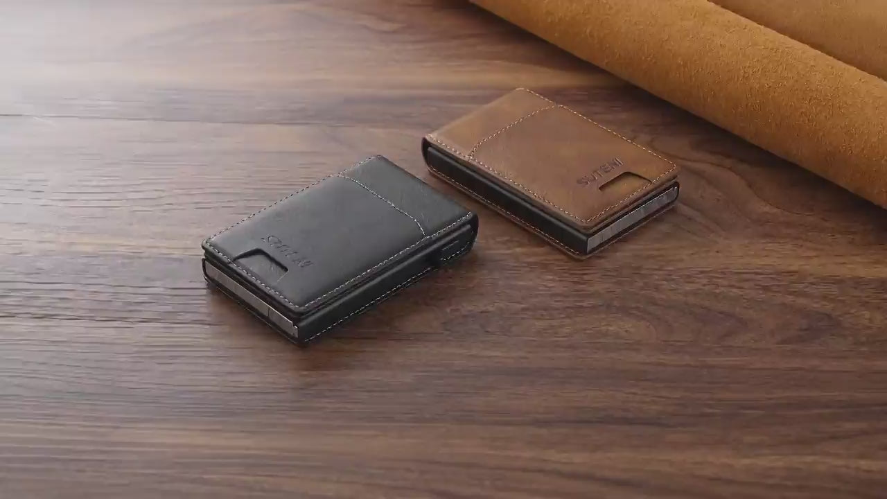 Tactical Classic™ RFID Wallet — Elegant. Tough.